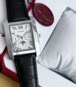 Cartier Diastar Square Super Slim White Dial - Image 3