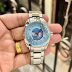 Omega Seamaster Aqua Terra Ice Blue Dial - Image 3