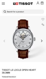 Tissot Automatic White Dial - Image 3