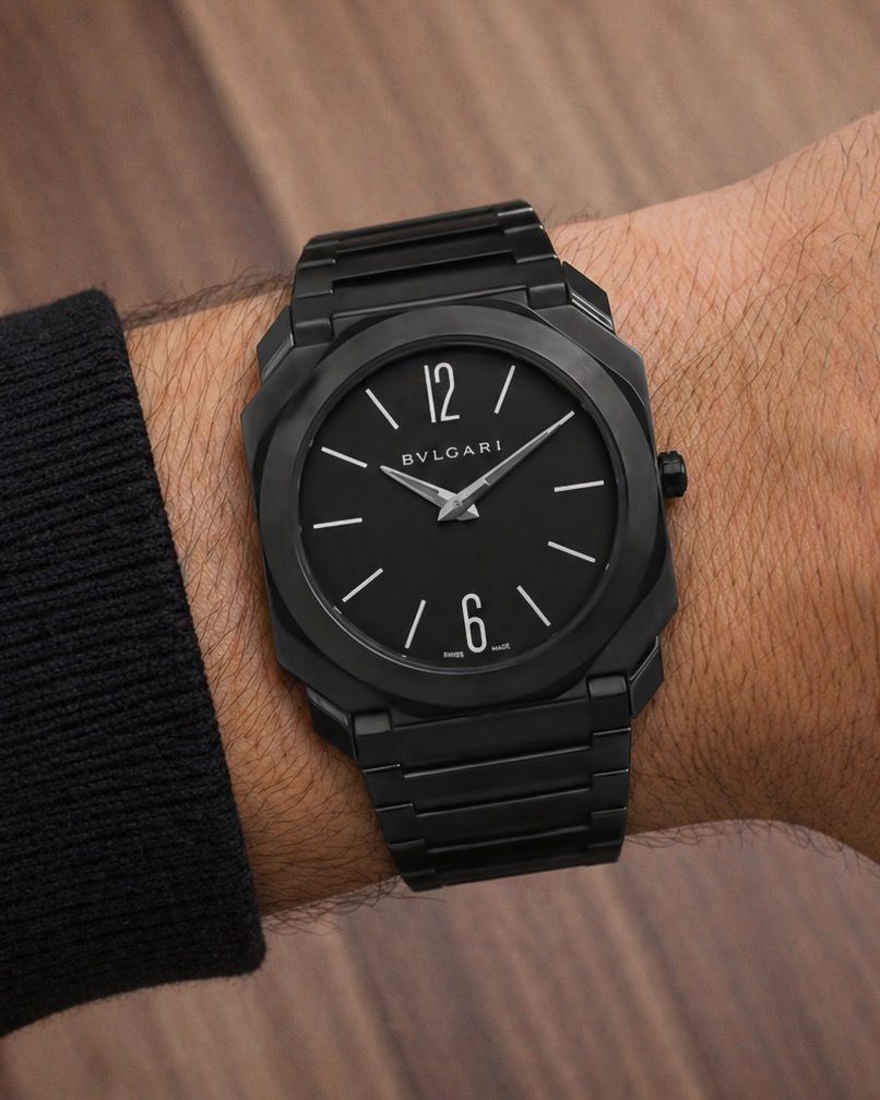 WhatsApp Image 2026-06-12 at 10.16.03 AM Bvlgari octo roma finissimo black edition - Image 1