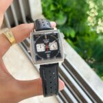 Tag heuer monaco black chronograph - Image 5