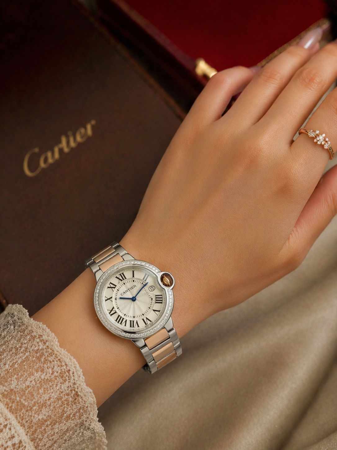 WhatsApp Image 2026-06-12 at 10.23.14 AM (1) Cartier ballon bleu two-tone edition - Image 1