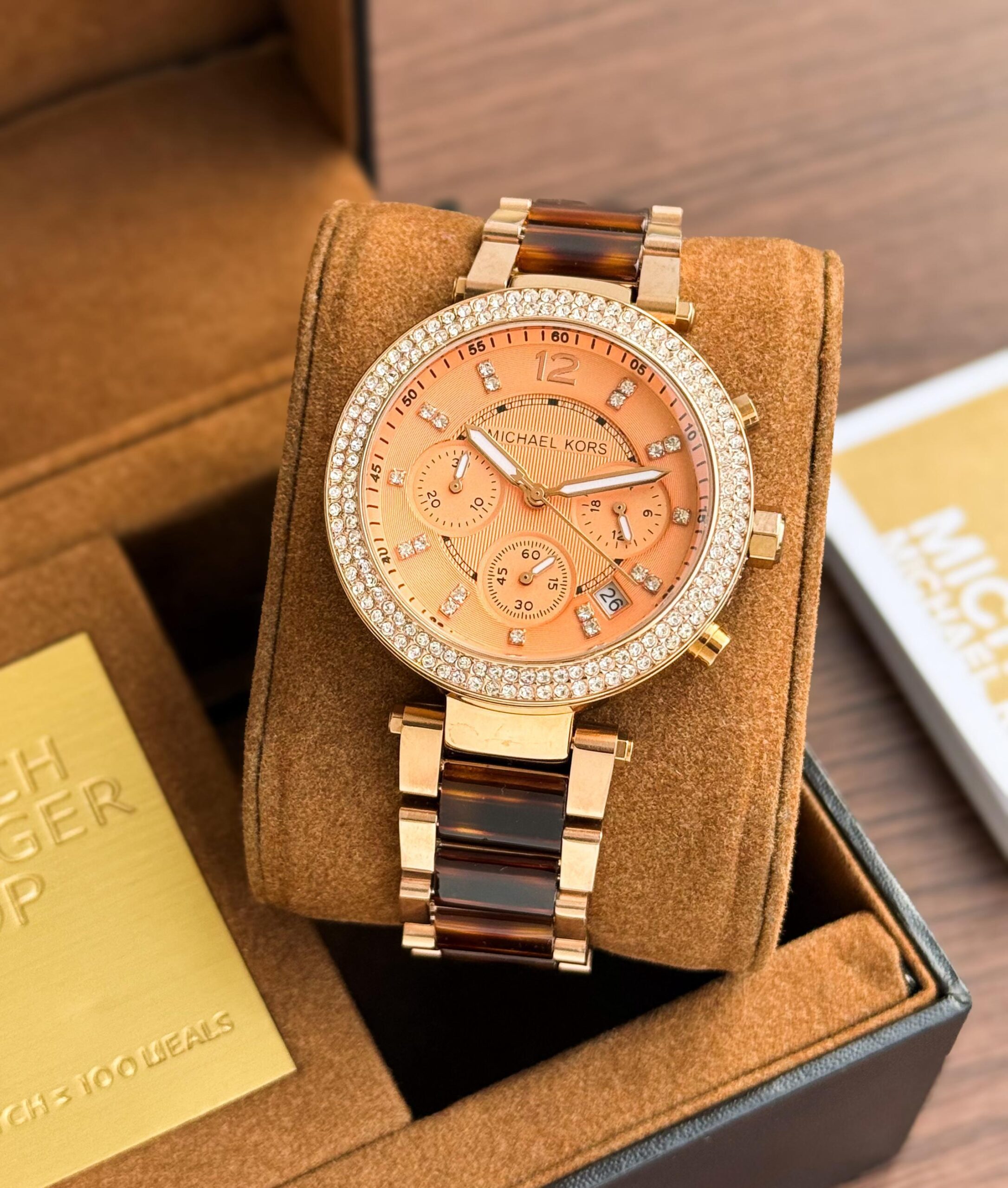 WhatsApp Image 2026-06-12 at 10.23.52 AM Michael kors timeless chic Chronograph - Image 1