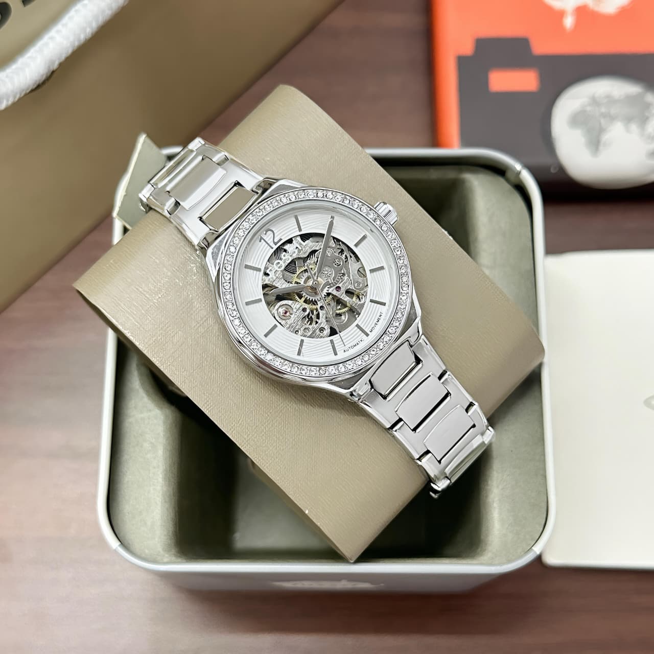 WhatsApp Image 2026-06-12 at 3.54.00 PM Fossil BQ3788 Skeleton Dial - Image 1