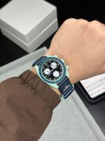 Omega X Swatch Moonswatch Blue Speedmaster - Image 3