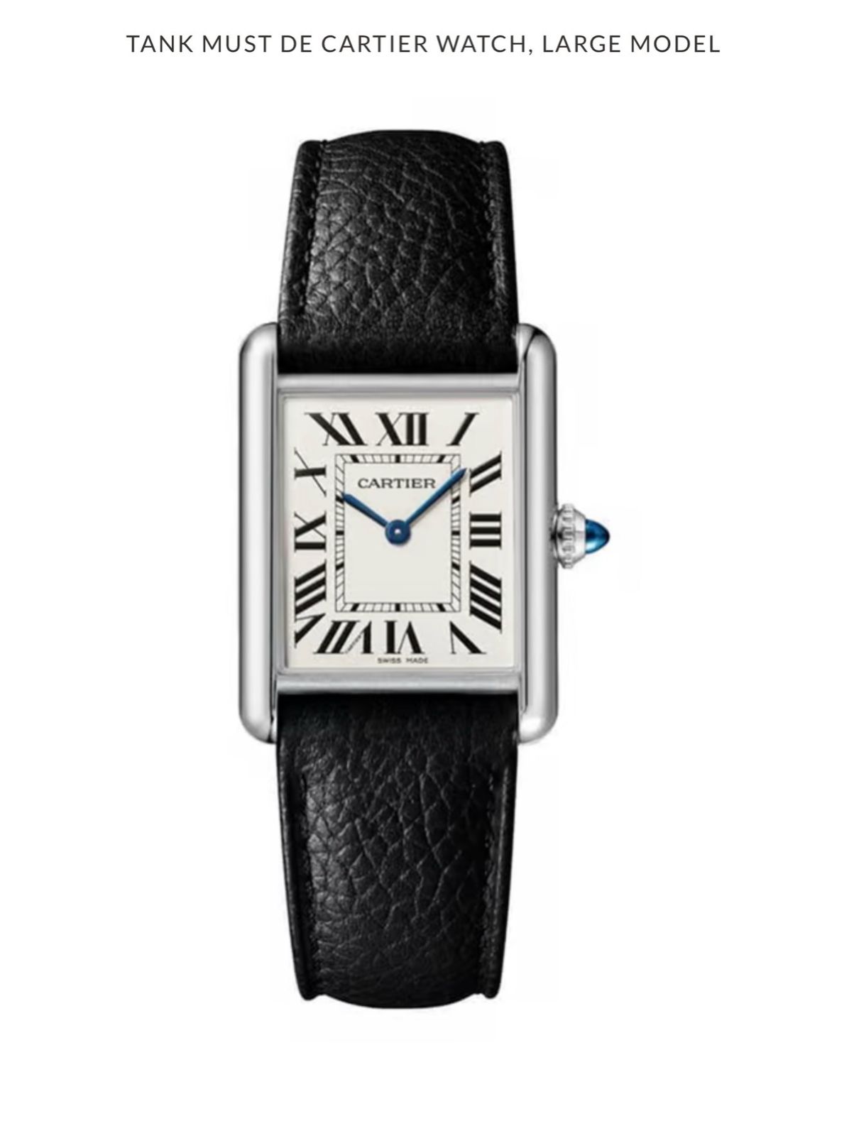 WhatsApp Image 2026-06-12 at 5.17.32 PM Cartier Tank WSTA0136 White Dial - Image 1