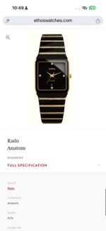 Rado Jubile Black Ceramic - Image 5