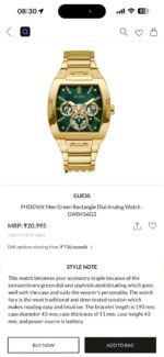 Guess Phoenix GW0456G3 Gold Dial - Image 4