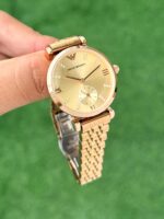 Emporio Armani Slim Golden Dial - Image 6