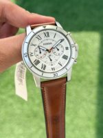 Fossil Classic White Dial Chronograph - Image 4