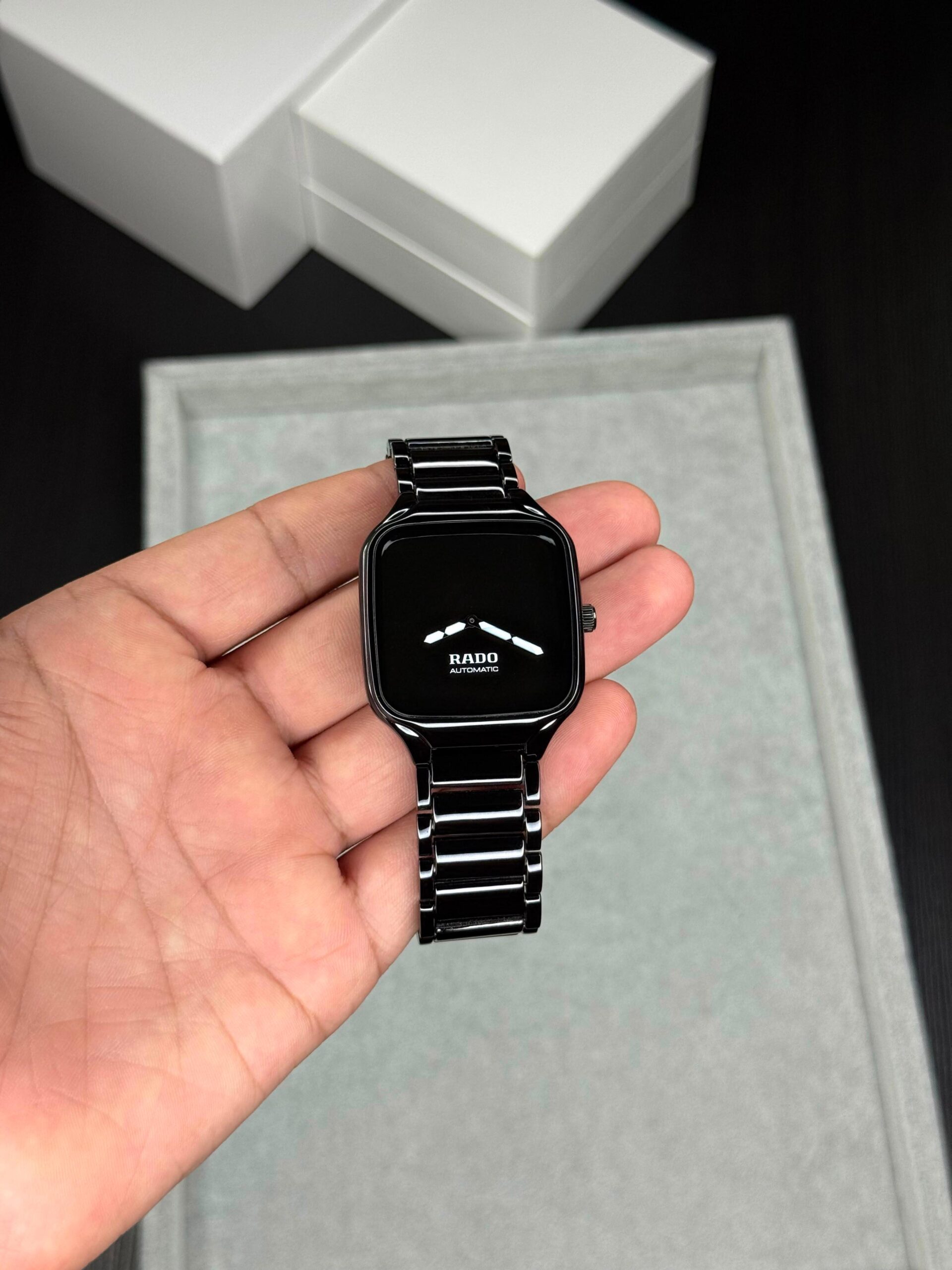 WhatsApp Image 2026-06-13 at 5.46.25 PM Rado True Square Full Black Edition - Image 1