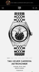 Tag Heuer Carrera Astronomer Silver - Image 3