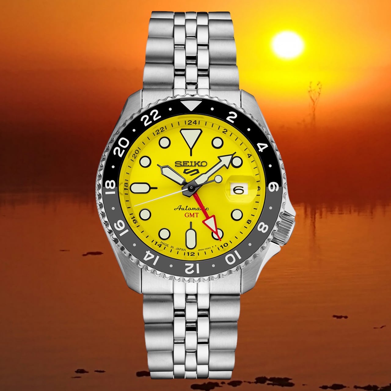 WhatsApp Image 2026-06-13 at 5.53.00 PM Seiko 5 GMT SSK017 Desert Explorer Edition - Image 1