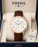 Fossil Roman Chronograph Brown - Image 3