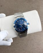 Omega Constellation Silver Blue Automatic - Image 2
