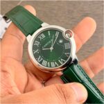 Cartier Ballon Bleu Green Leather Edition - Image 3