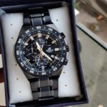 Edifice Casio Black Chronograph - Image 3