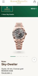 Rolex Sky-Dweller Rosegold - Image 3