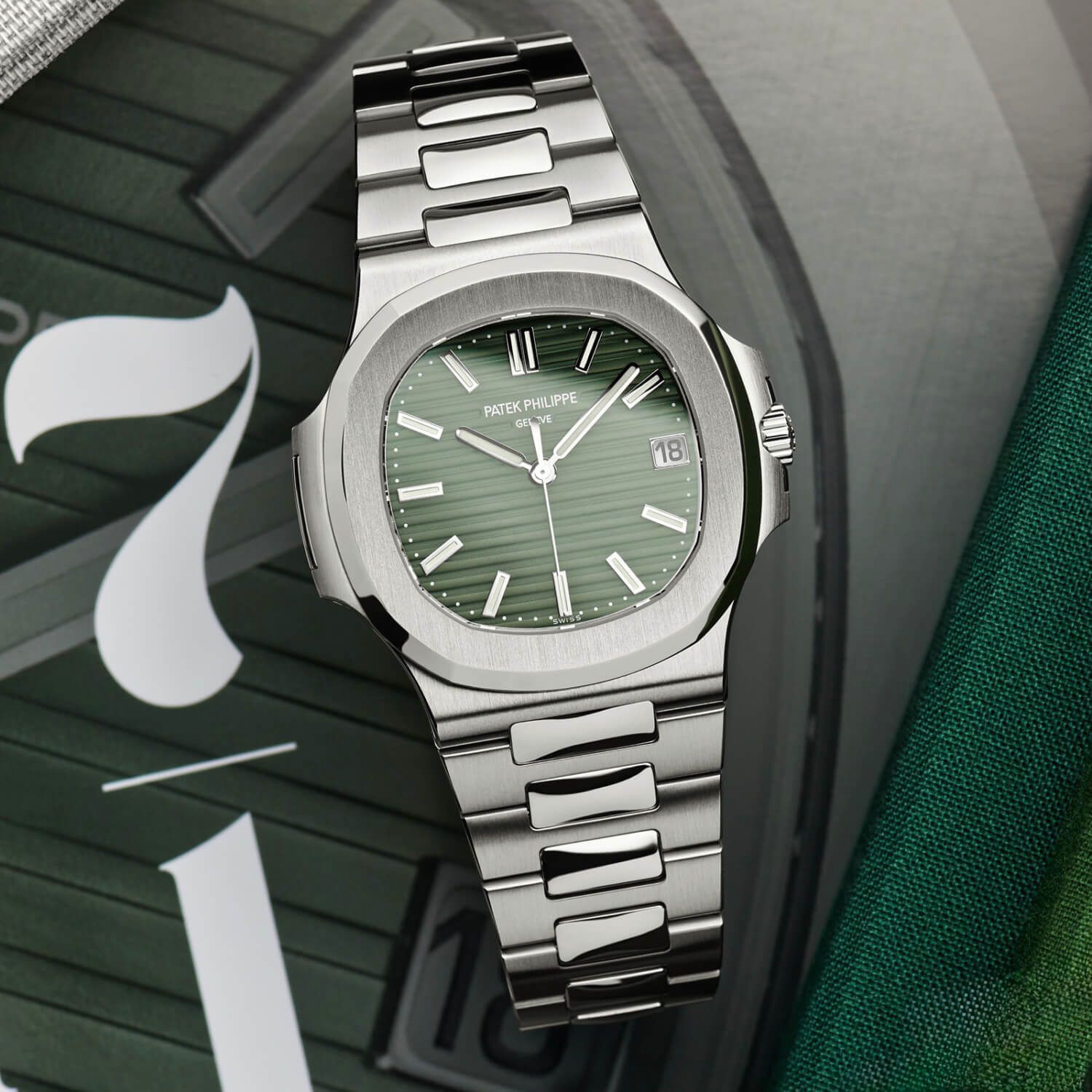 WhatsApp Image 2026-06-16 at 12.21.47 AM (1) Patek Philippe Green Dial - Image 1