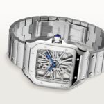 Cartier Santos Skeleton Silver - Image 3