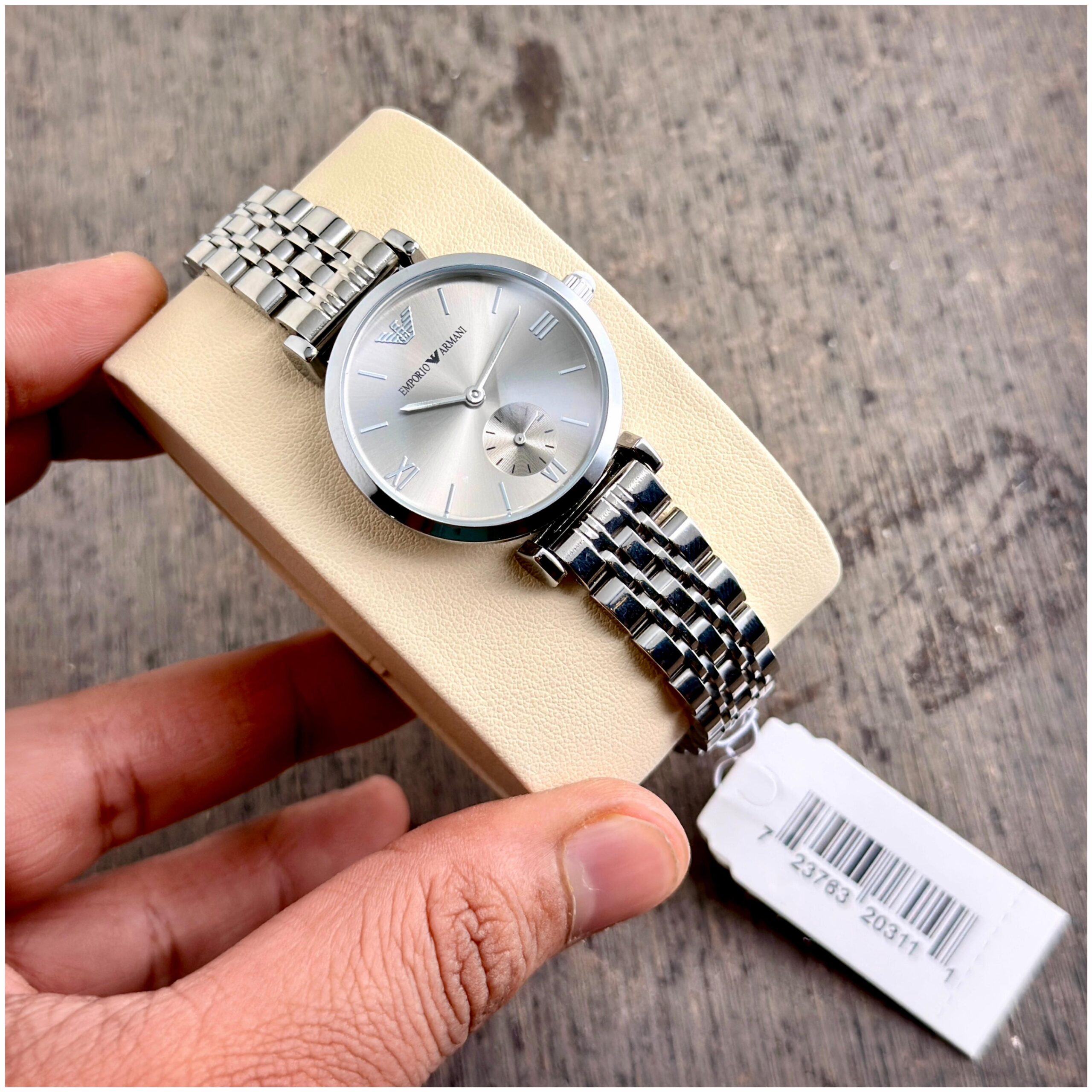 WhatsApp Image 2026-06-16 at 4.01.16 PM (1) Emporio Armani Grey Dial - Image 1