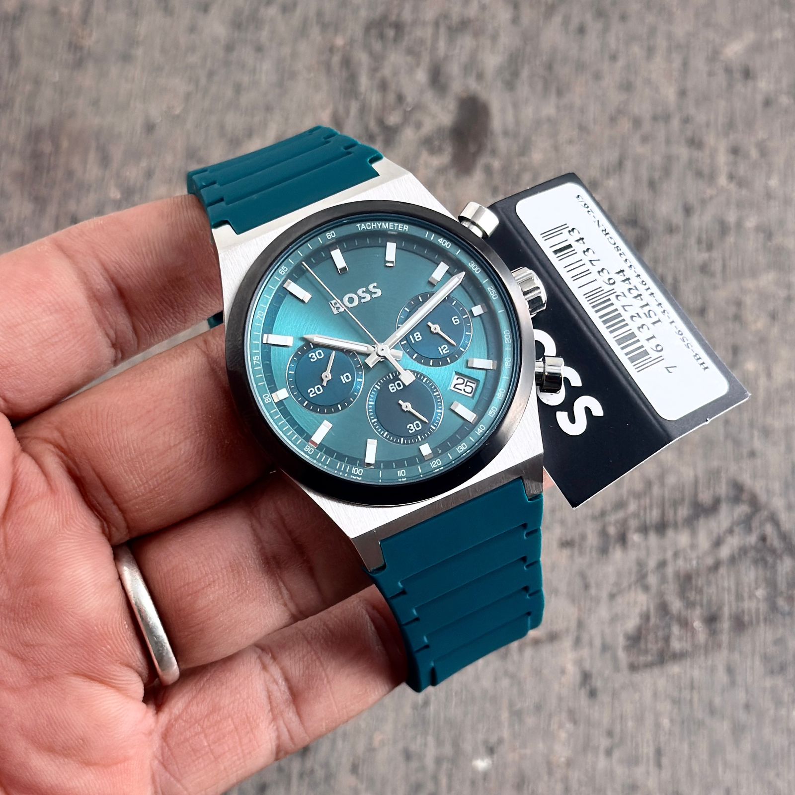WhatsApp Image 2026-06-16 at 5.35.49 PM (1) Hugo Boss Candor Chrono Blue Dial - Image 1