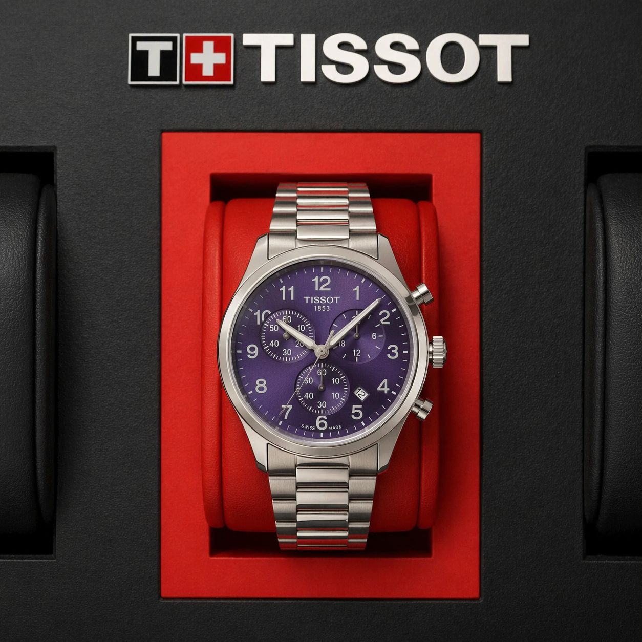 WhatsApp Image 2026-06-16 at 5.42.14 PM Tissot 1853 Blue Chronograph - Image 1