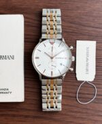 Emporio Armani Slim White Dial - Image 2