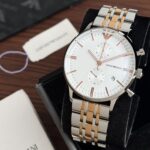 Emporio Armani Slim White Dial