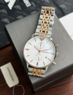 Emporio Armani Slim White Dial - Image 4