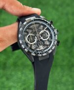 Tag Heuer White And Black Chronograph - Image 2