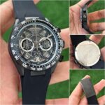 Tag Heuer White And Black Chronograph - Image 3