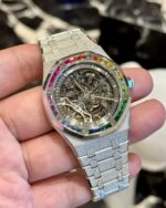 Audemars Piguet Royal Oak Frosted Silver - Image 4