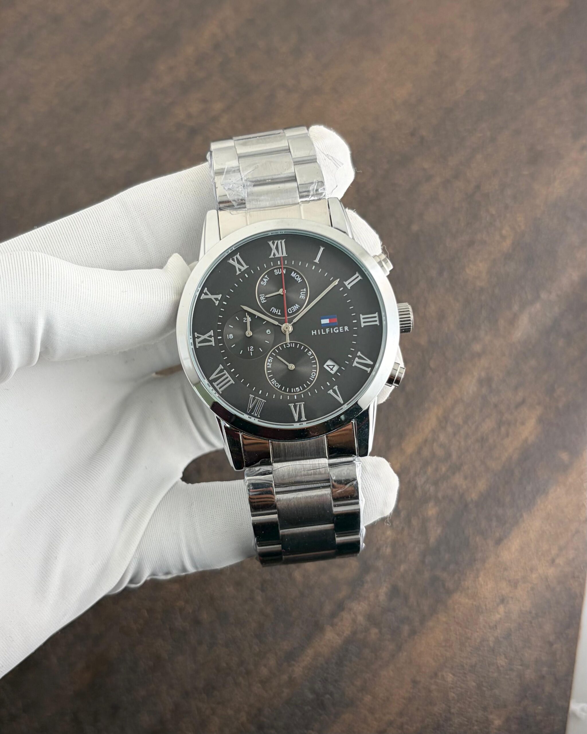 WhatsApp Image 2026-06-17 at 12.06.53 PM Tommy Hilfiger Grey Dial - Image 1