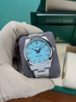 Rolex Oyster Perpetual Tiffany Blue - Image 3