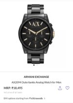 Armani Exchange Black Chronograph - Image 2