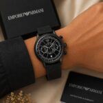 Emporio Armani Black Chronograph - Image 4