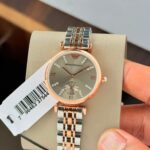 Emporio Armani Slim Grey Two Tone