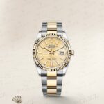 Rolex Oyster DateJust  Yellow Golden Dial