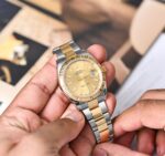 Rolex Oyster DateJust  Yellow Golden Dial - Image 5