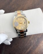 Rolex Oyster DateJust  Yellow Golden Dial - Image 3