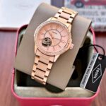 Fossil Architect Automatic Pink Rose Gold