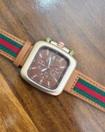 Gucci Elegant Brown Dial Chronograph - Image 2
