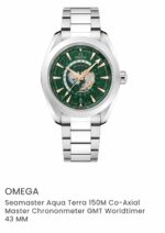 Omega Seamaster Aqua Terra Green Dial - Image 5