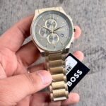 Boss Grey Dial Gold Edition