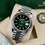 Rolex Perpetual Date Just Green Jubilee - Image 3
