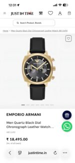 Emporio Armani Gold Grey - Image 3