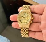 Michael Kors Gold Chronograph - Image 4