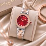 Bvlgari Rose Gold Red Pearl Edition