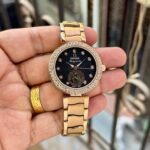 Omega Ladymatic  Black Diamond Dial
